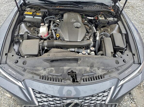JTHDA1D24N5120408 2022 LEXUS IS Gray Rear interior view