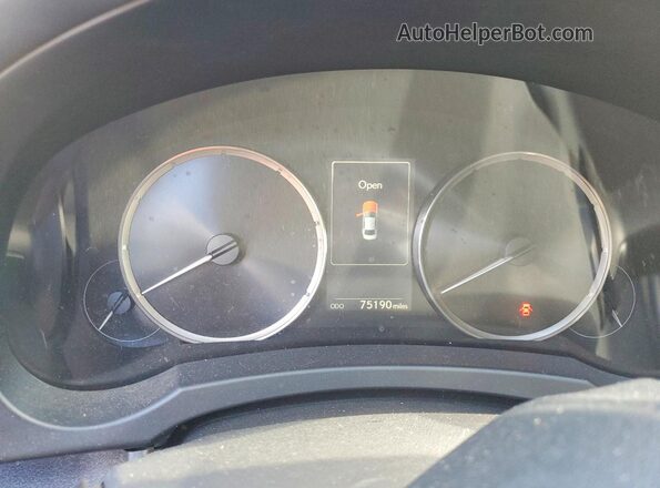 JTHDA1D27L5103924 2020 LEXUS IS Желто-коричневый Вид щитка приборов