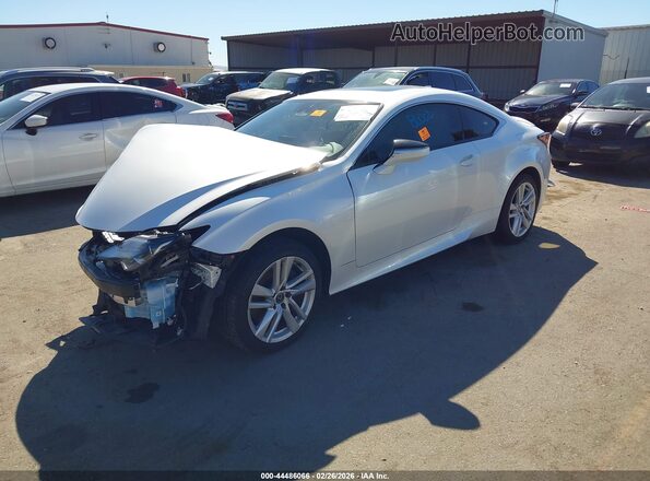 JTHDA5BC9R5012777 2024 LEXUS RC White Vista tres cuartos delantera izquierda