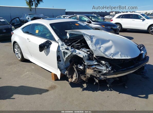 JTHDA5BC9R5012777 2024 LEXUS RC White Vista frontal