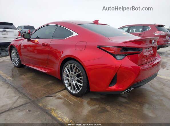 JTHDZ5BC2N5026488 2022 LEXUS RC 350 Red Задня ліва чверть