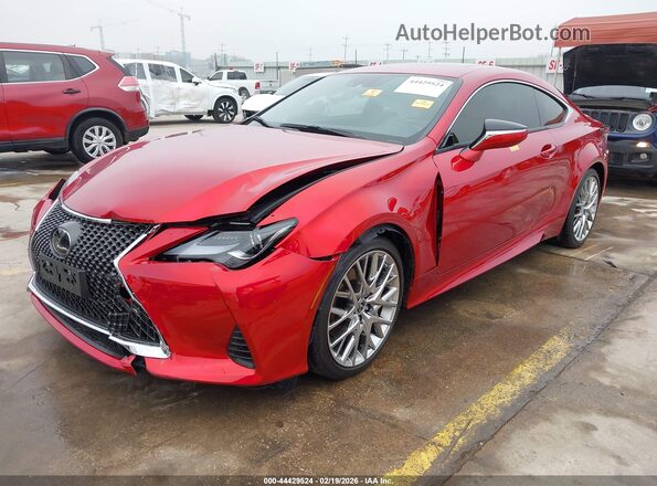 JTHDZ5BC2N5026488 2022 LEXUS RC 350 Red Передня ліва чверть