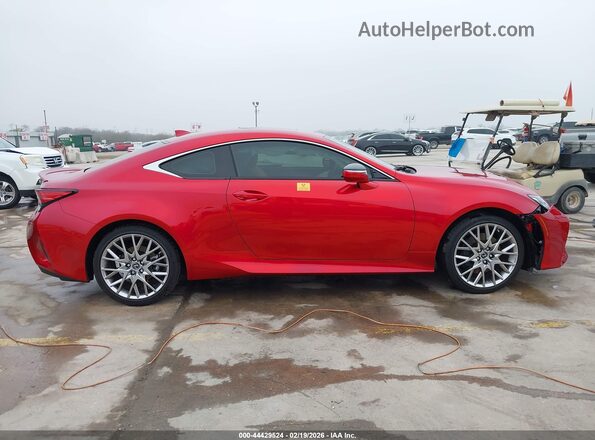 JTHDZ5BC2N5026488 2022 LEXUS RC 350 Red Вид задньої частини салону