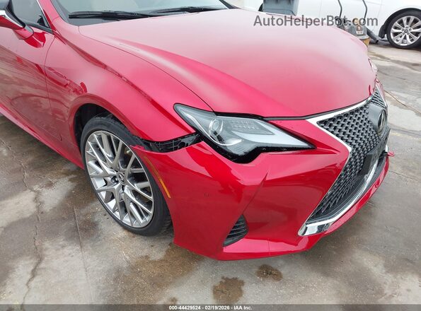 JTHDZ5BC2N5026488 2022 LEXUS RC 350 Red 