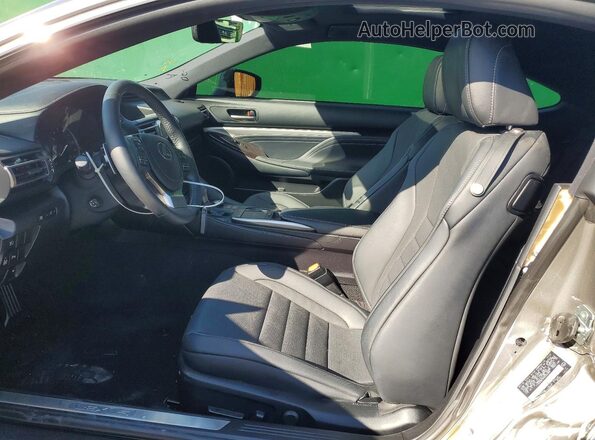 JTHDZ5BC5N5026369 2022 LEXUS RC Silver Front interior view