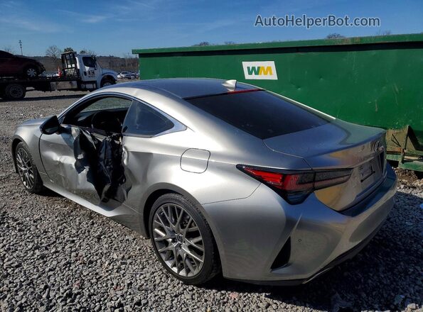 JTHDZ5BC5N5026369 2022 LEXUS RC Silver Rear left