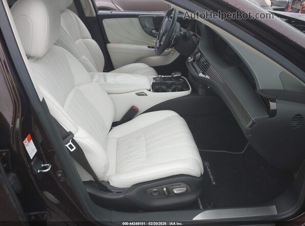 JTHG5LGF0L5007614 2020 LEXUS LS 500 Burgundy წინა სალონის ხედი