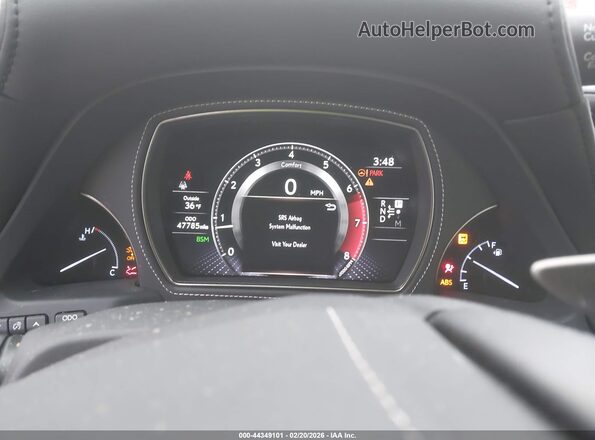 JTHG5LGF0L5007614 2020 LEXUS LS 500 Burgundy უკანა სავარძლების ხედი