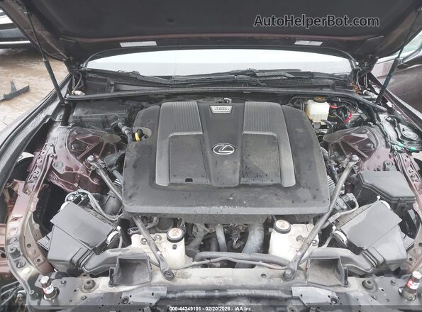 JTHG5LGF0L5007614 2020 LEXUS LS 500 Burgundy უკანა ხედი