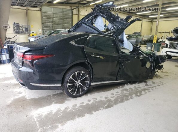 JTHG5LGF4N5010695 2022 LEXUS LS Черный Задняя правая четверть
