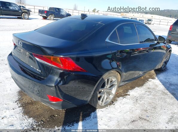 JTHG81F24L5040934 2020 LEXUS IS 300 Black Задня права чверть