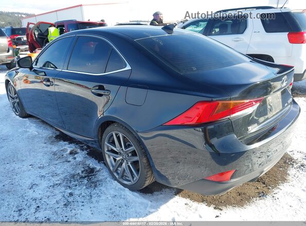 JTHG81F24L5040934 2020 LEXUS IS 300 Black Задня ліва чверть