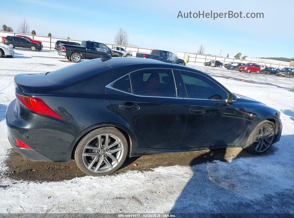 JTHG81F24L5040934 2020 LEXUS IS 300 Black Вид задньої частини салону