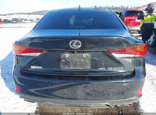 JTHG81F24L5040934 2020 LEXUS IS 300 Black 