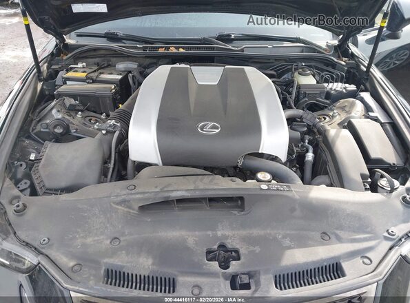 JTHG81F24L5040934 2020 LEXUS IS 300 Black Вид ззаду