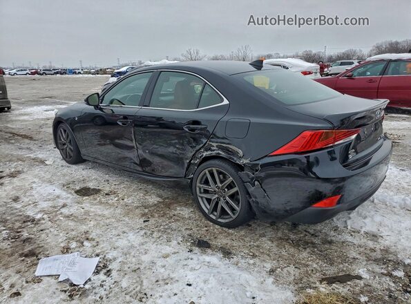 JTHG81F25L5042997 2020 LEXUS IS Black Tył lewy