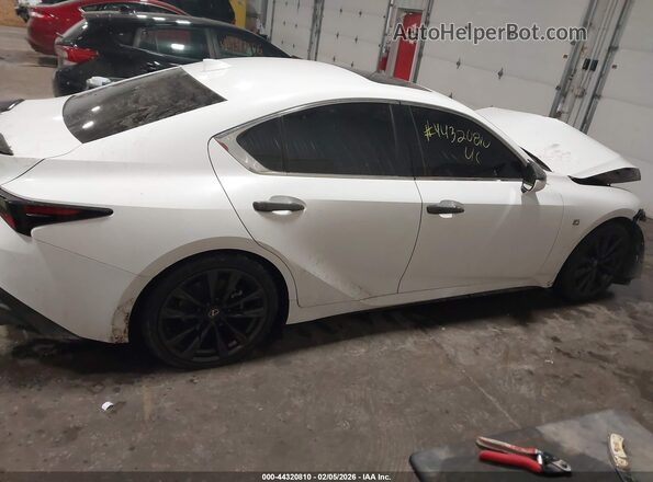 JTHG81F25P5051009 2023 LEXUS IS 300 White Rear interior view