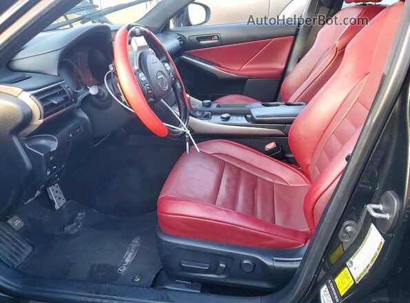 JTHG81F29L5040816 2020 LEXUS IS Black Սալոնի դիմացի տեսք