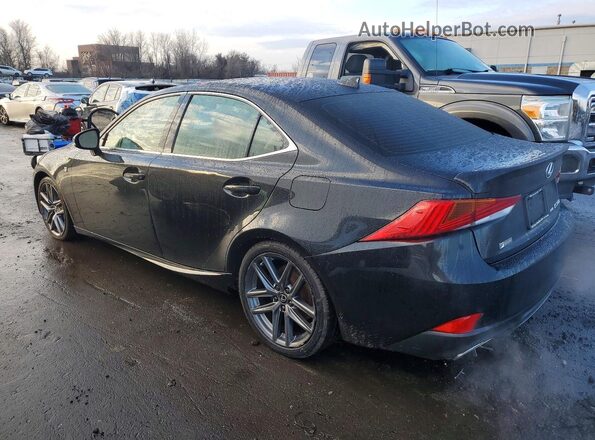 JTHG81F29L5040816 2020 LEXUS IS Black Հետևի ձախ
