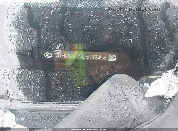 JTHG81F29L5042498 2020 LEXUS IS 300 Silver Engine compartment view