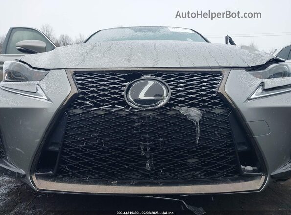 JTHG81F29L5042498 2020 LEXUS IS 300 Silver Instrument cluster view