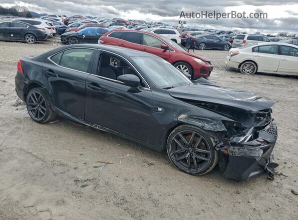 JTHGA1D23L5105151 2020 LEXUS IS Black Передня права чверть