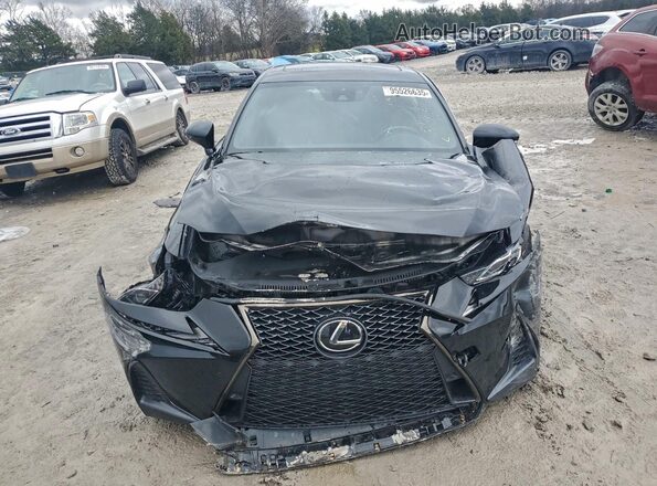 JTHGA1D23L5105151 2020 LEXUS IS Black Вид спереду