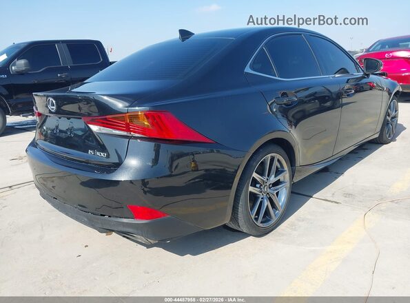 JTHGA1D27L5102432 2020 LEXUS IS 300 Black Հետևի աջ