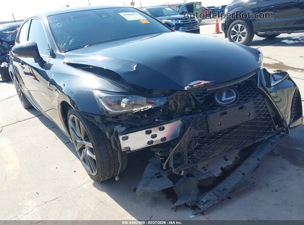 JTHGA1D27L5102432 2020 LEXUS IS 300 Black Դիմացի տեսք