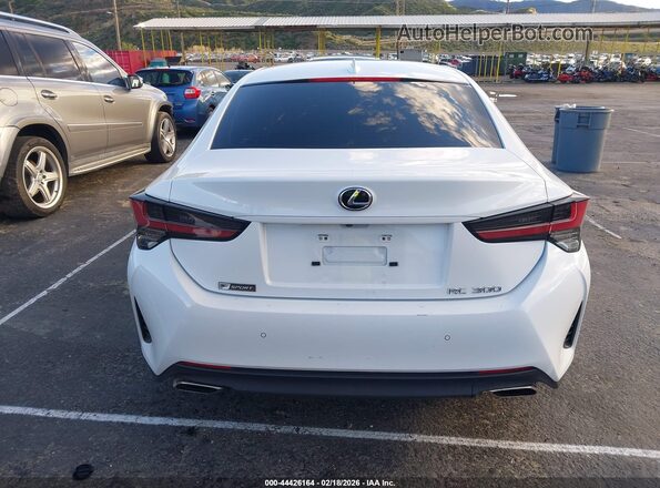 JTHGA5BC1M5011807 2021 LEXUS RC 300 White 