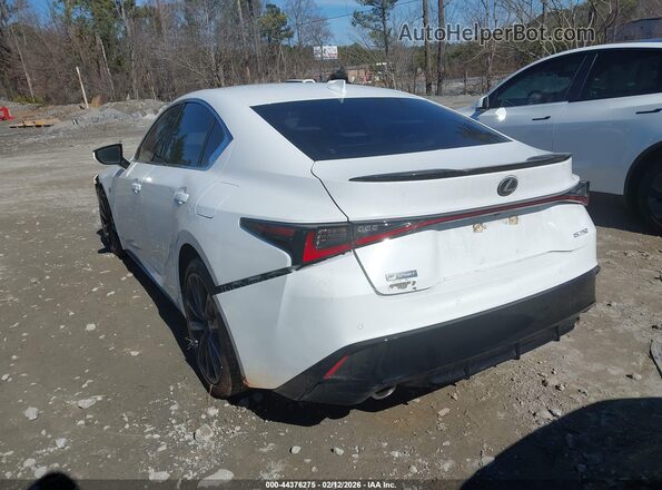JTHGZ1B20M5040885 2021 LEXUS IS 350 White Հետևի ձախ