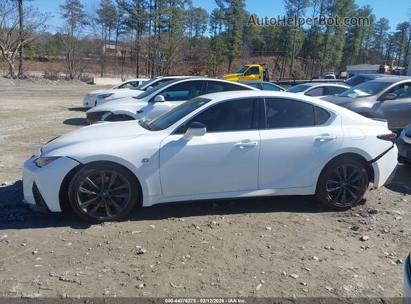 JTHGZ1B20M5040885 2021 LEXUS IS 350 White Սալոնի 360 աստիճան տեսք