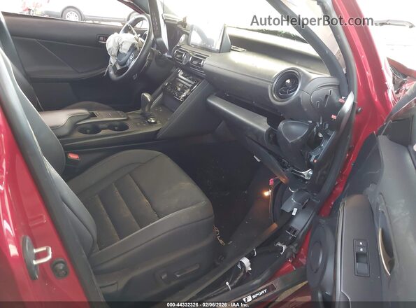 JTHGZ1B20R5074798 2024 LEXUS IS 350 Red Vista interior delantera