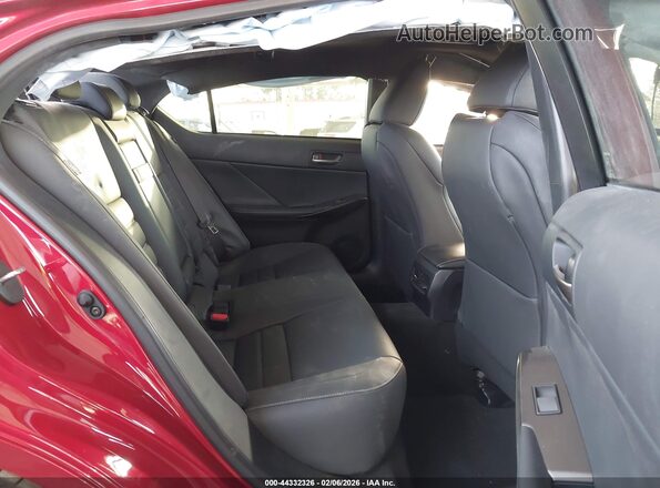 JTHGZ1B20R5074798 2024 LEXUS IS 350 Red Vista de la etiqueta del VIN