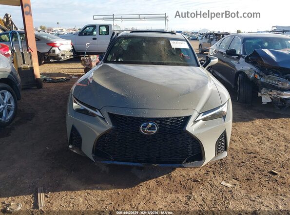 JTHGZ1B21R5081033 2024 LEXUS IS 350 Gray უკანა სალონის ხედი