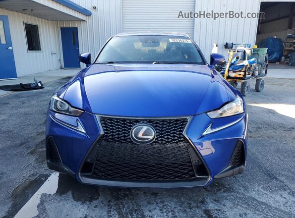 JTHGZ1B22L5037114 2020 LEXUS IS Blue 