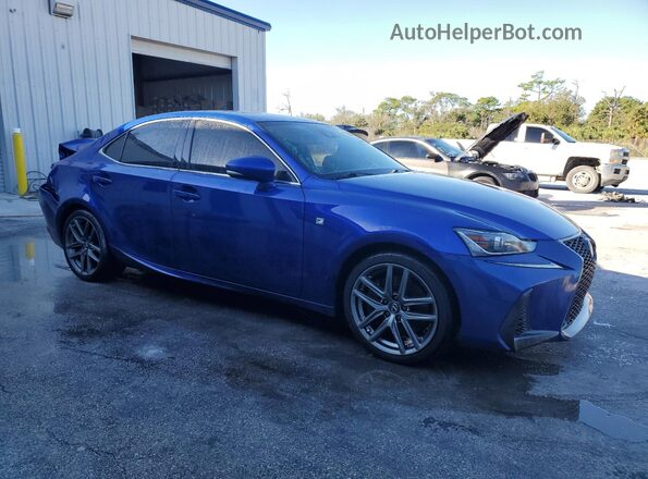 JTHGZ1B22L5037114 2020 LEXUS IS Blue 