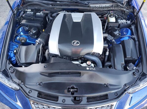 JTHGZ1B22L5037114 2020 LEXUS IS Blue 
