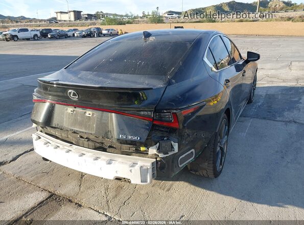 JTHGZ1B22R5081543 2024 LEXUS IS 350 Black Tył prawy