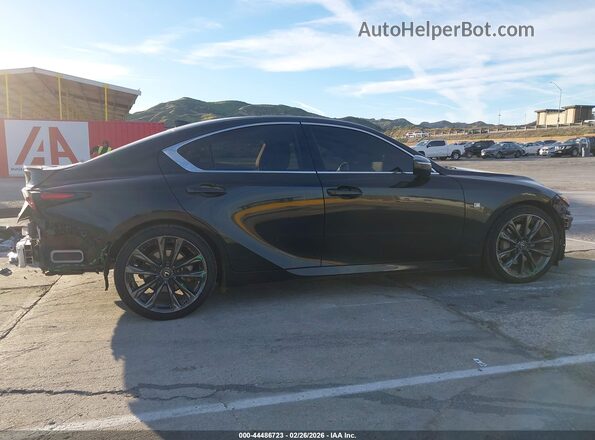 JTHGZ1B22R5081543 2024 LEXUS IS 350 Black Widok wnętrza 360 stopni