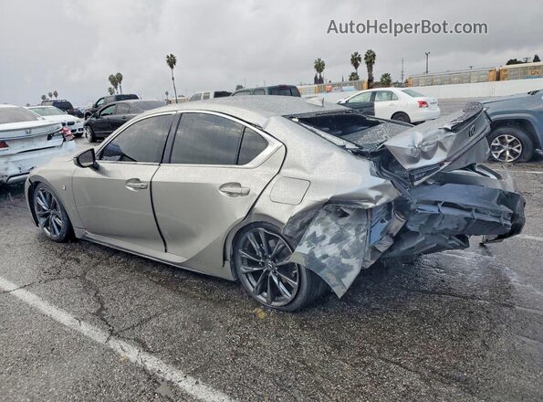 JTHGZ1B23M5043487 2021 LEXUS IS Gray Задня ліва чверть