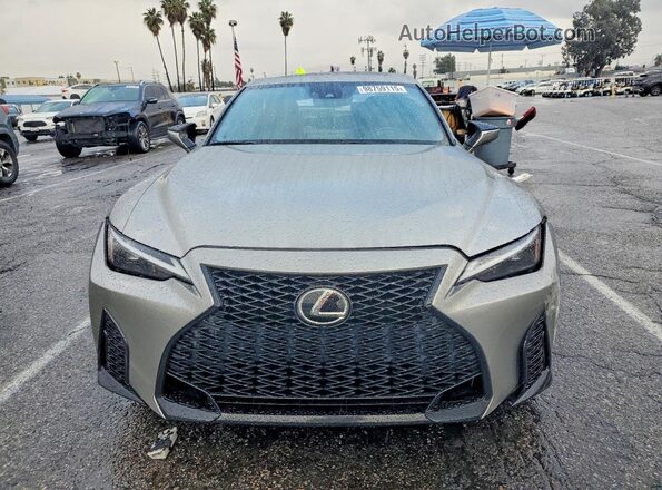 JTHGZ1B23M5043487 2021 LEXUS IS Gray Вид спереду
