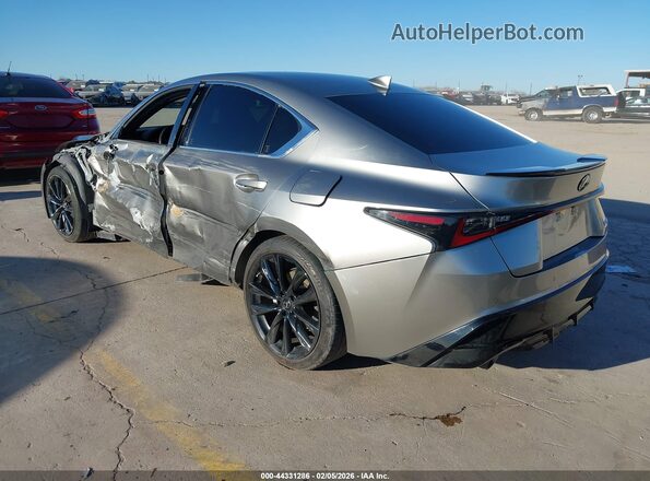 JTHGZ1B23N5057567 2022 LEXUS IS 350 Серый Задняя левая четверть