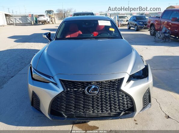 JTHGZ1B23N5057567 2022 LEXUS IS 350 Серый Вид задней части салона