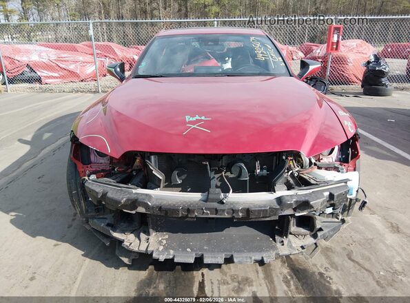 JTHGZ1B24M5042686 2021 LEXUS IS 350 Red წინა ხედი
