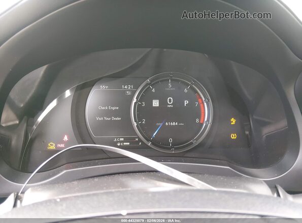 JTHGZ1B24M5042686 2021 LEXUS IS 350 Red უკანა სავარძლების ხედი