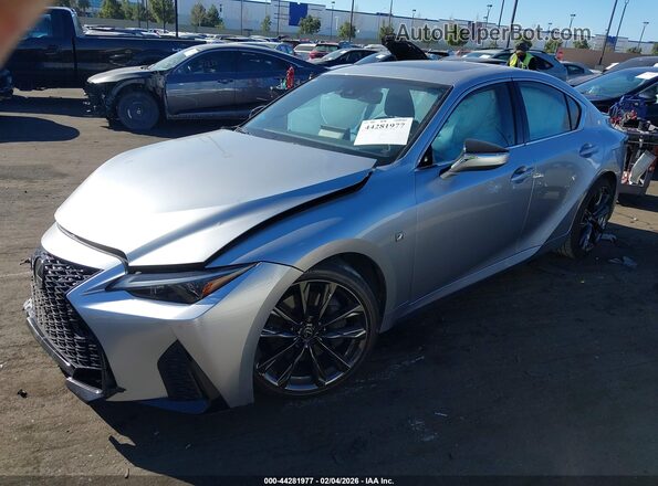 JTHGZ1B24P5067589 2023 LEXUS IS 350 Серебряный Передняя левая четверть
