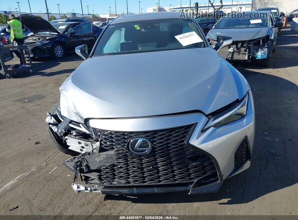 JTHGZ1B24P5067589 2023 LEXUS IS 350 Серебряный Вид задней части салона