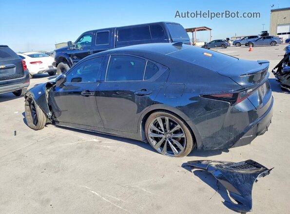 JTHGZ1B24R5077381 2024 LEXUS IS Black Rear left