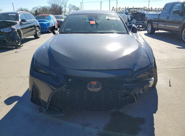 JTHGZ1B24R5077381 2024 LEXUS IS Black Front view